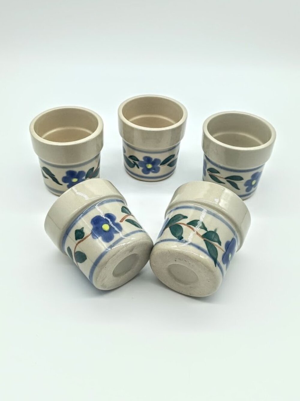Pine Ridge Pottery Mini Crock Planter Votive Holders